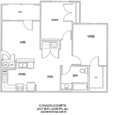 Floor plan Floor Plan B