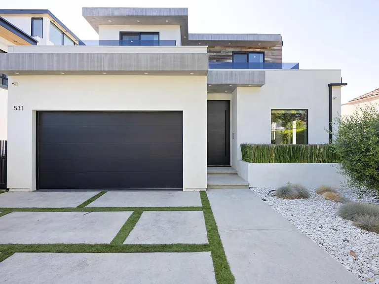 A two-car garage for you and your guests