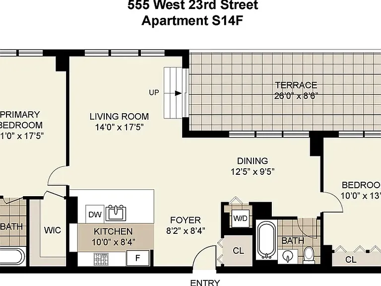 555 W 23rd St #S14F — Photo 2