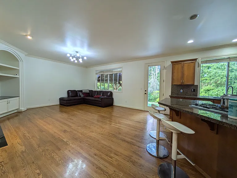 Family room, kitchen