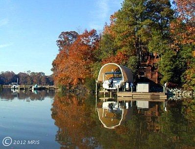 Large Dock & Boat Lift Helen Creek