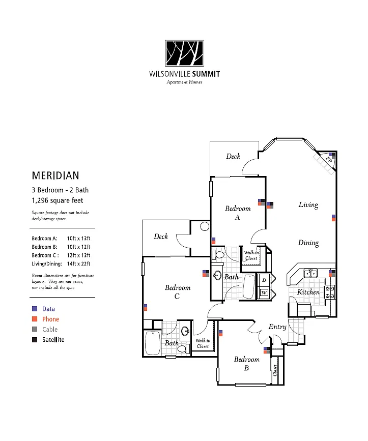 Floor plan Meridian