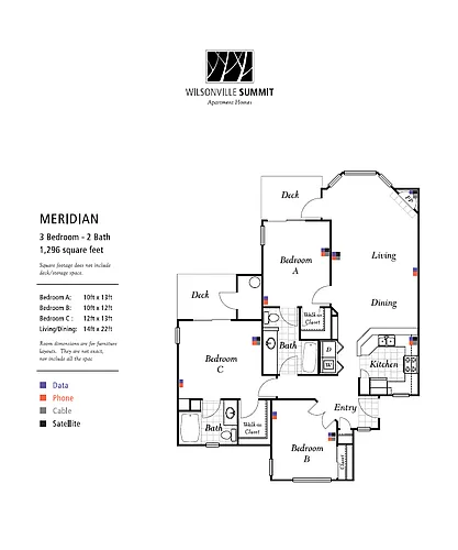 Floor plan Meridian