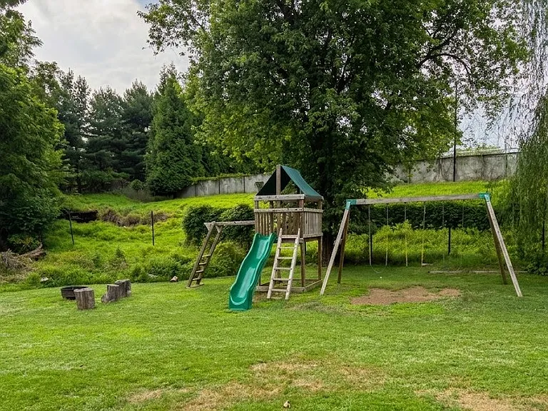 Area behind property