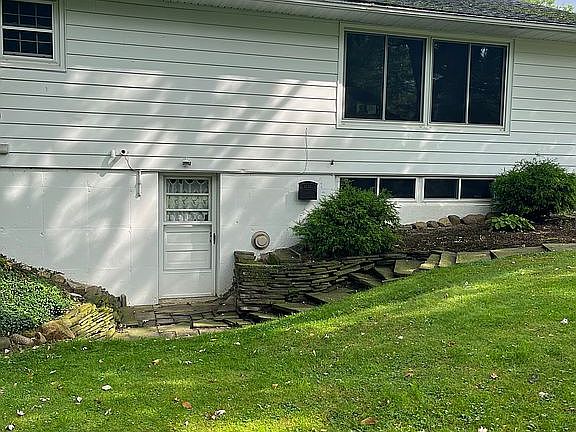 Outside backyard view