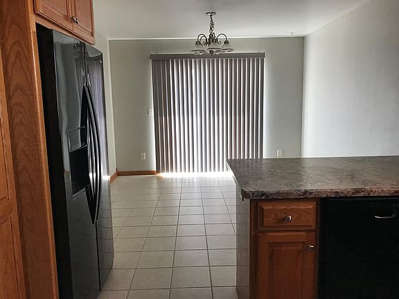 Dining room. Patio door leads to private backyard.