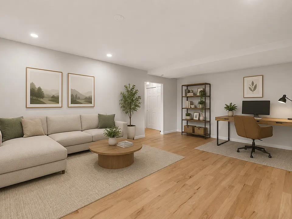 Virtually Staged-Unit is unfurnished