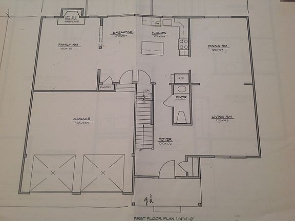 First floor plan