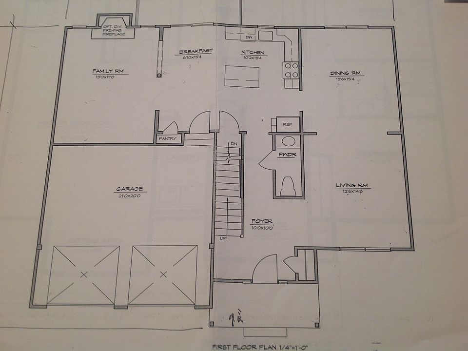 First floor plan