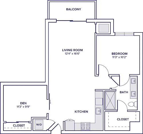 Floor plan A06D - South Tower