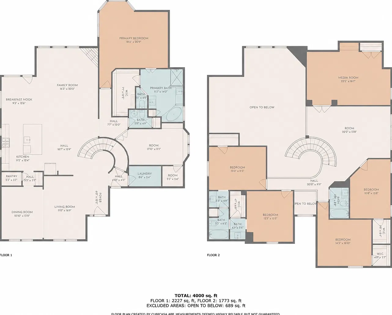 5 bed, 3.5 bath, 4278 sqft, $4,000 — Photo 3