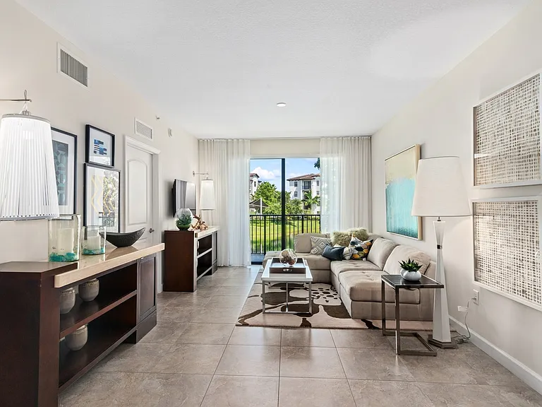 Model living room