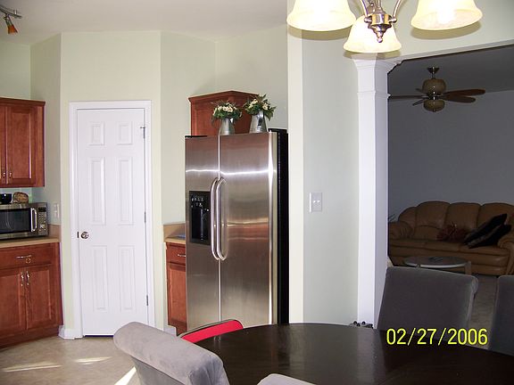 Kitchen w/ Stainless Steel Refrigerator