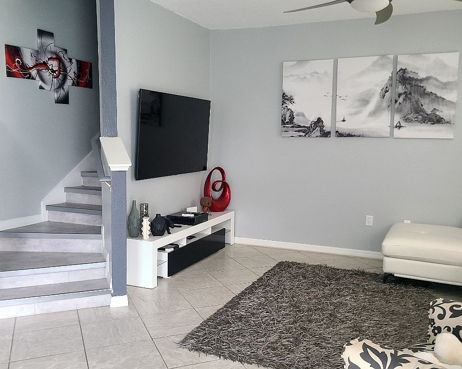 Open concept first floor