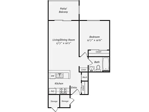 Floor plan A2G
