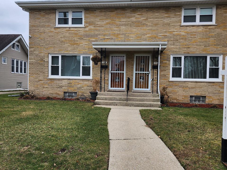 Townhome is on left side