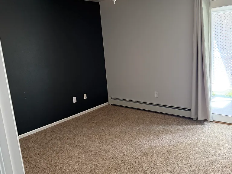 Master bedroom with private walkout patio