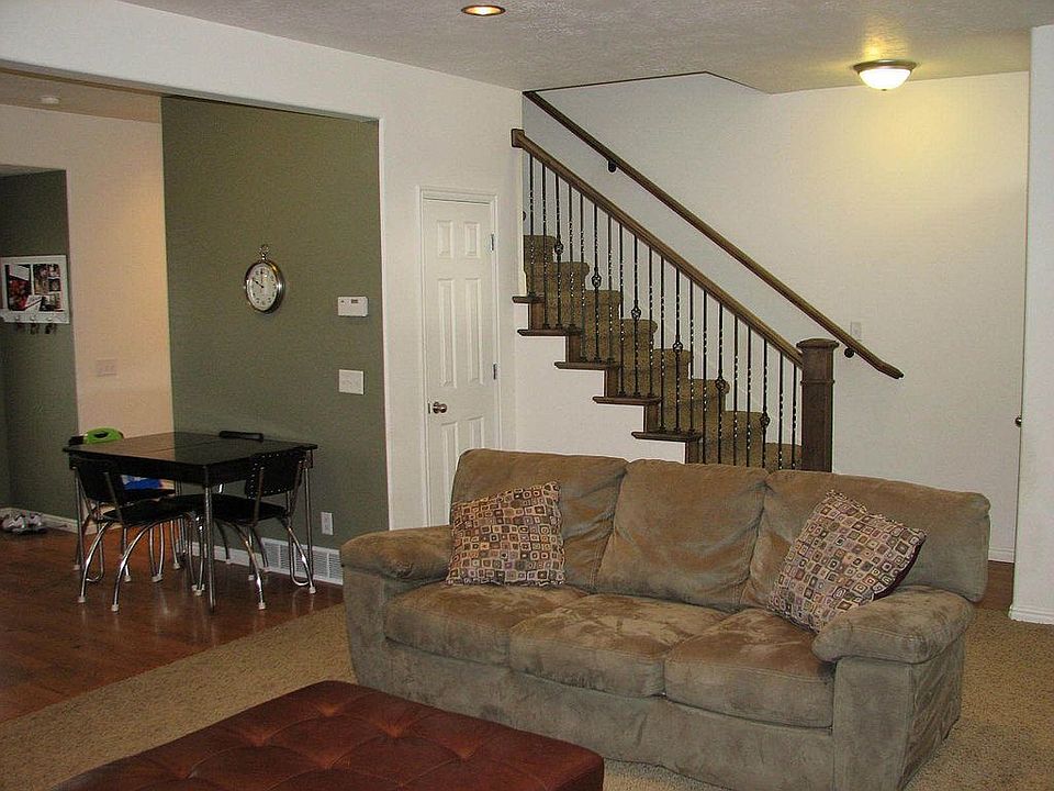 main level with custom railing.