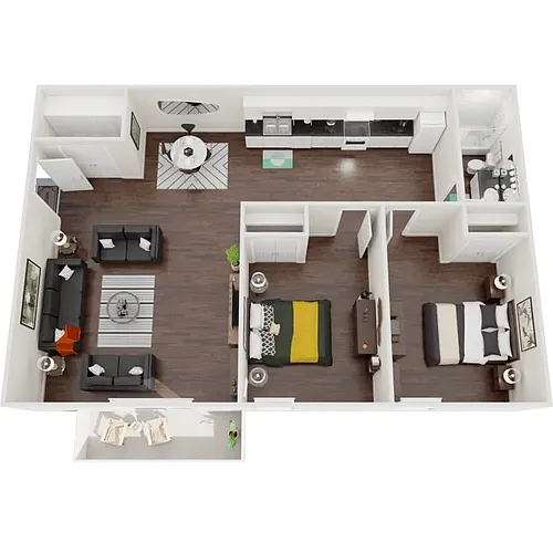 Floor plan B1
