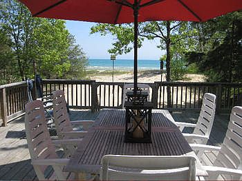LAKEFRONT VIEW FROM THE DECK