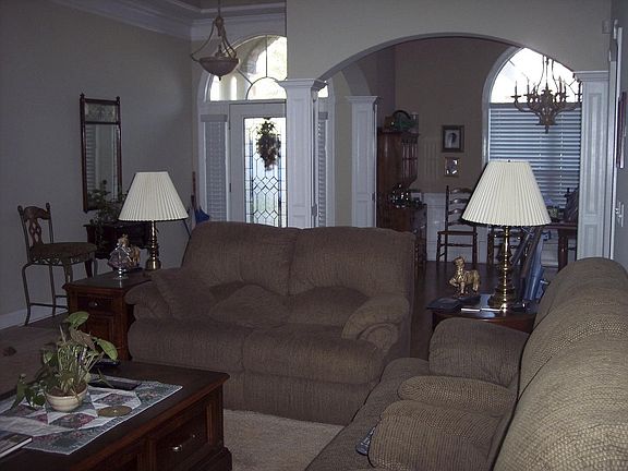 Front Door Living Room View