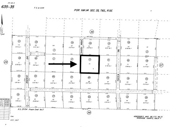 0 Santa Rosa Rd #75, Mountain Center, CA 92561