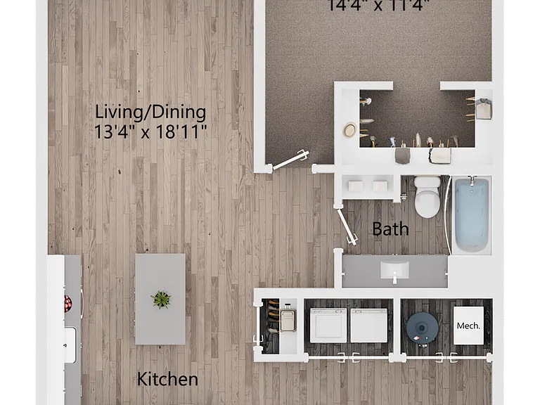 1B 1 Bedroom 1 Bathroom Spacious 834 Sq Ft 1B 1 Bedroom 1 Bathroom Spacious 834 Sq Ft