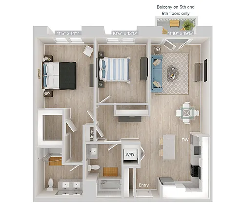 Floor plan 250