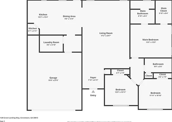 3 bed, 2.0 bath, 1605 sqft, $1,795 — Photo 2