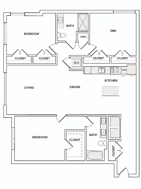 Floor plan B15D