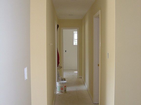 August 2004 - Hallway During Construction
