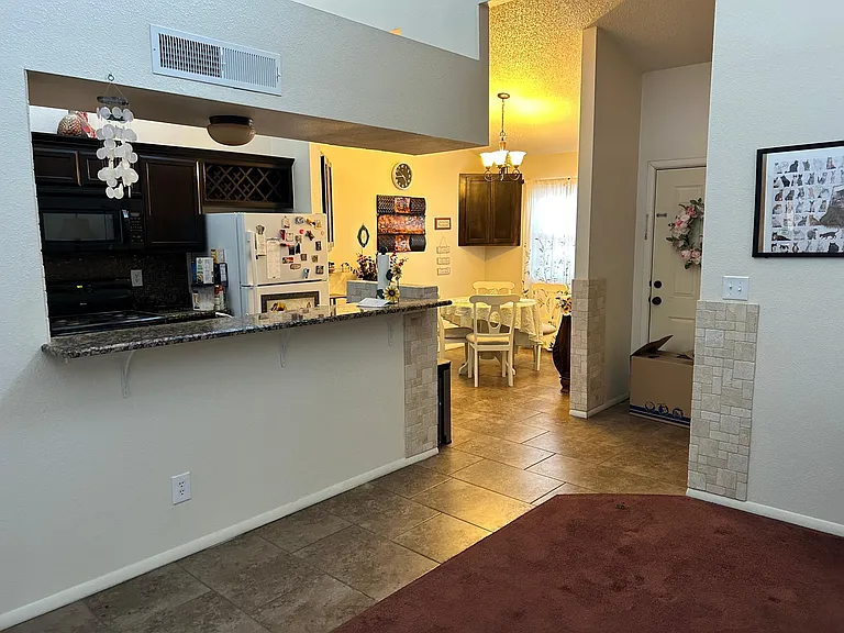 kitchen and dinning area