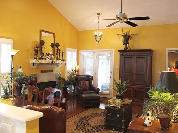 Vaulted Ceiling Living Room