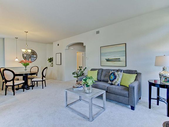 Living room area with fireplace