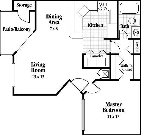 One Bedroom, One Bath One Bedroom, One Bath