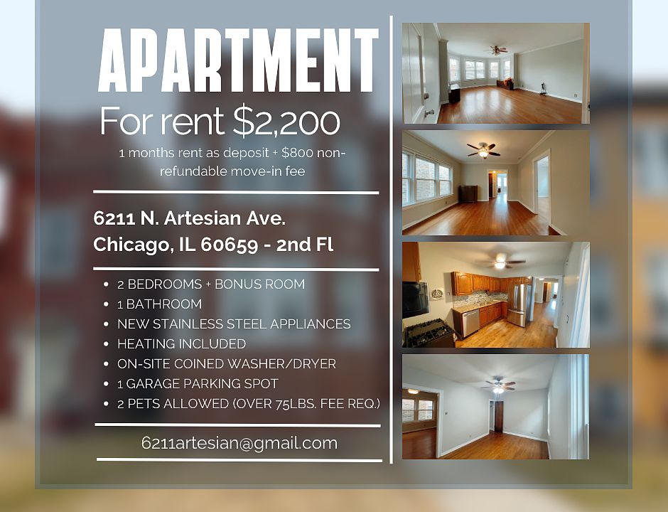 1st image of 6211 N Artesian Ave Unit 2