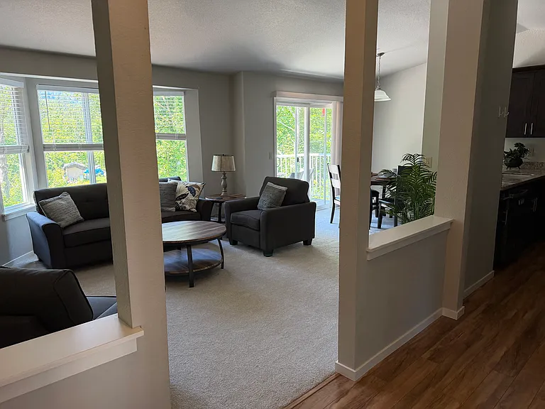 view from your entrance