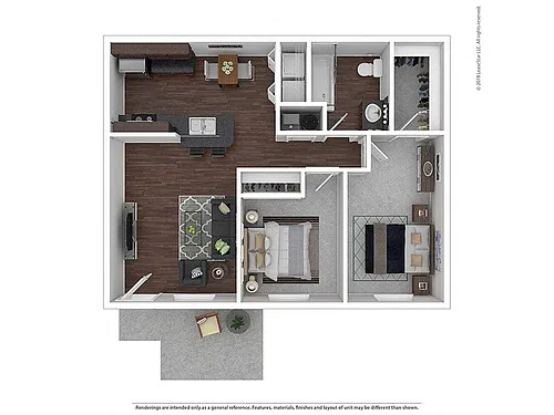 Floor plan Meadows Brook Renovated