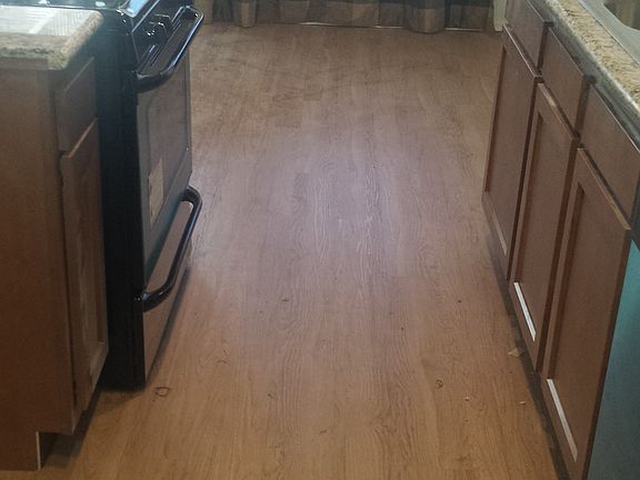 New laminate flooring