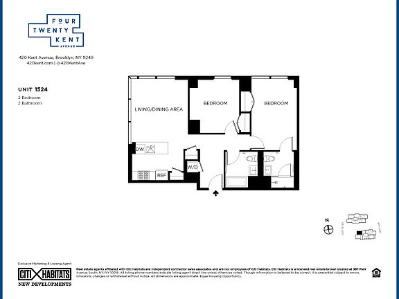 2nd image of 420 Kent Ave APT 1524