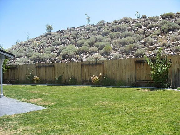 No neighbors behind.