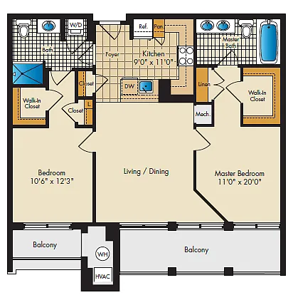 Floor plan Amalfi