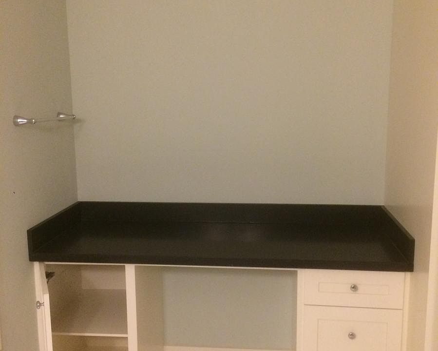 Additional bathroom space