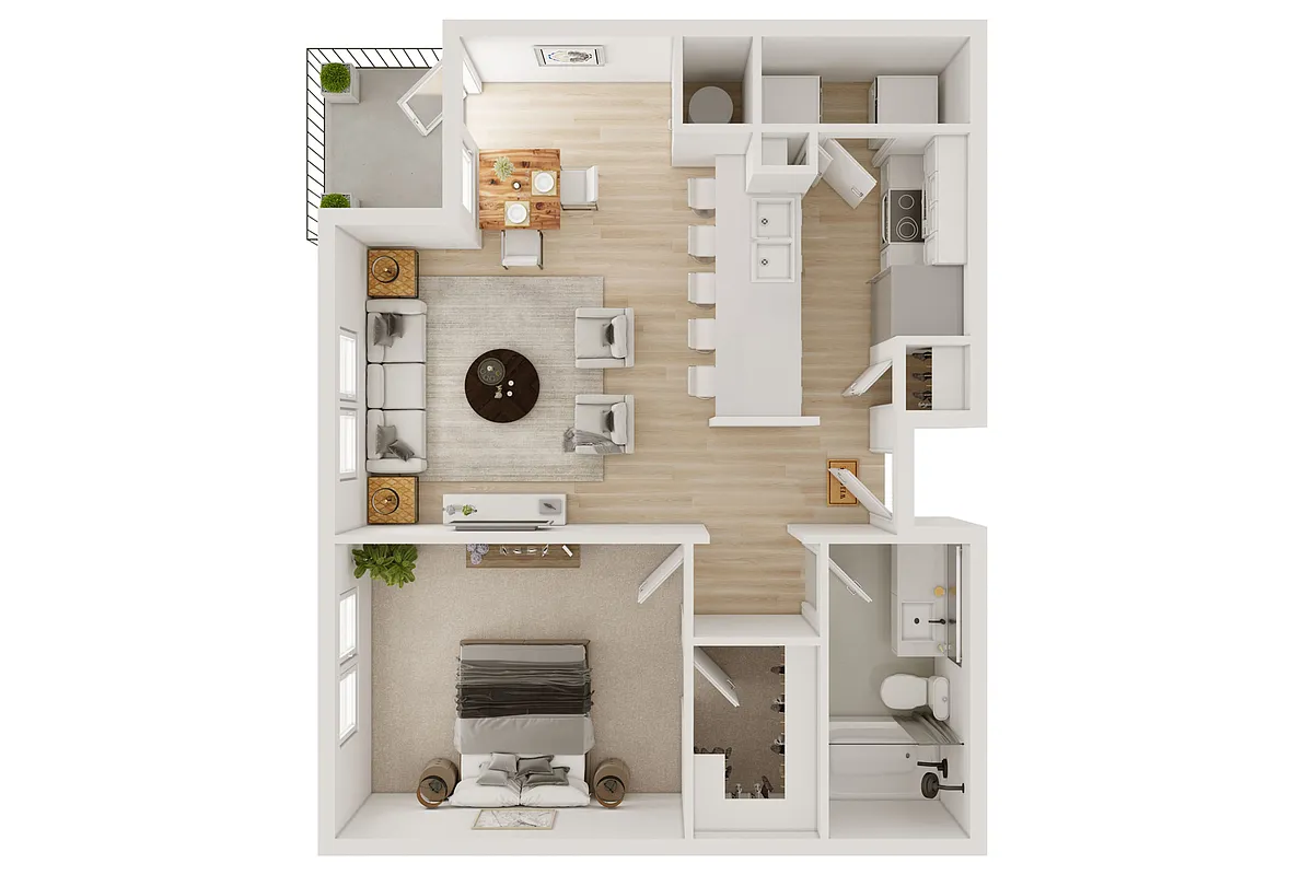 Floor plan A41A-P2