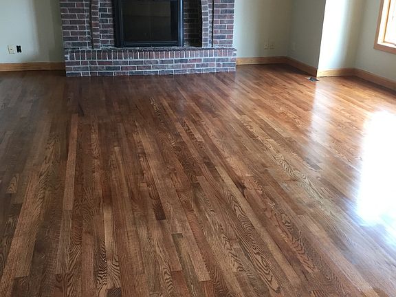 Hardwood JUST Refinished