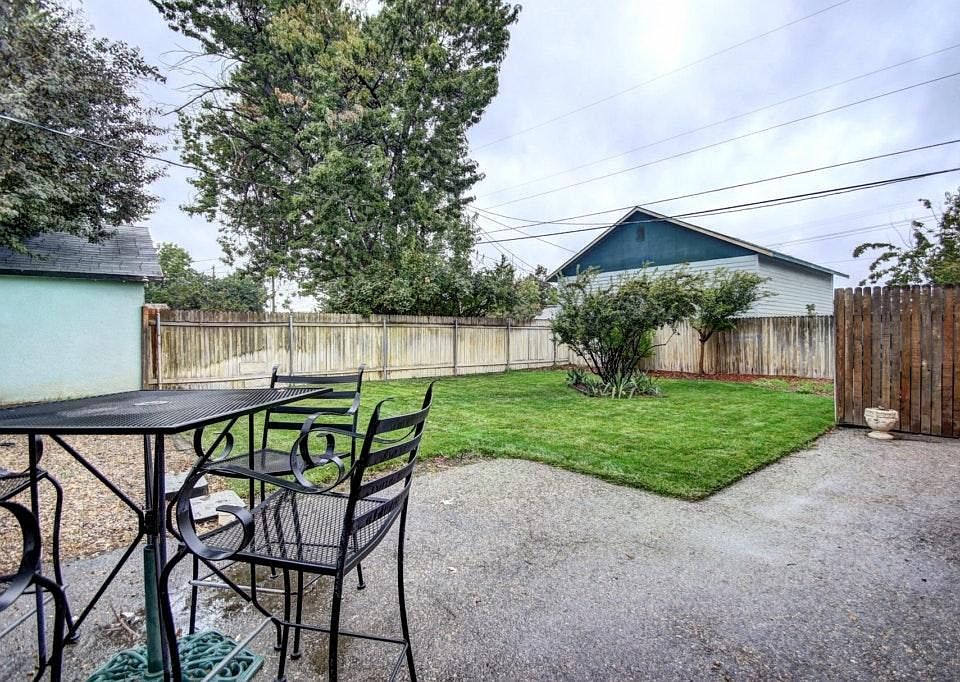 Back yard 1