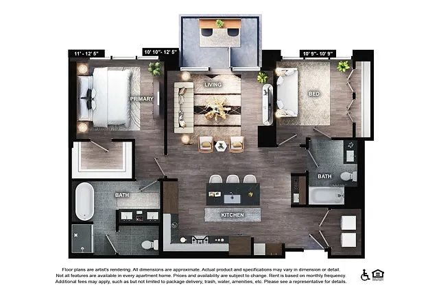 Floor plan PH-B1