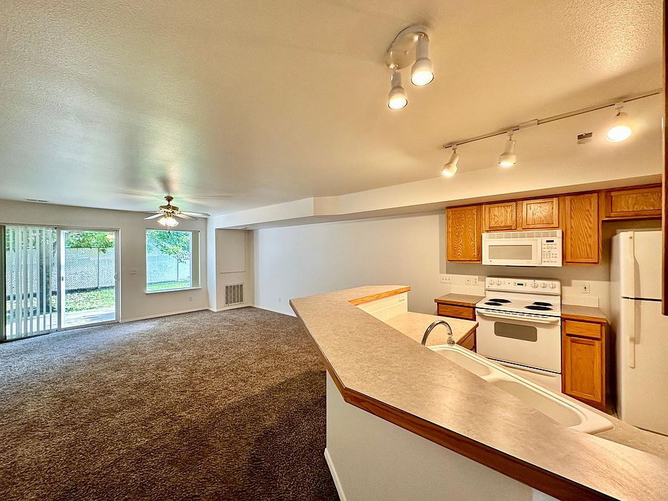 Bar seating for efficiency and convenience.