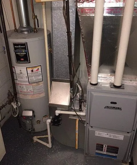New Furnance & Hot Water Tank