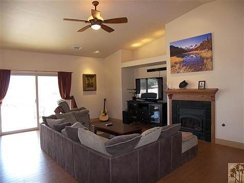 Great Room with Fireplace and media area